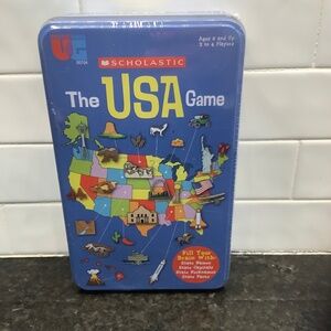 The USA Game Scholastic Trivia Family Game for Kids